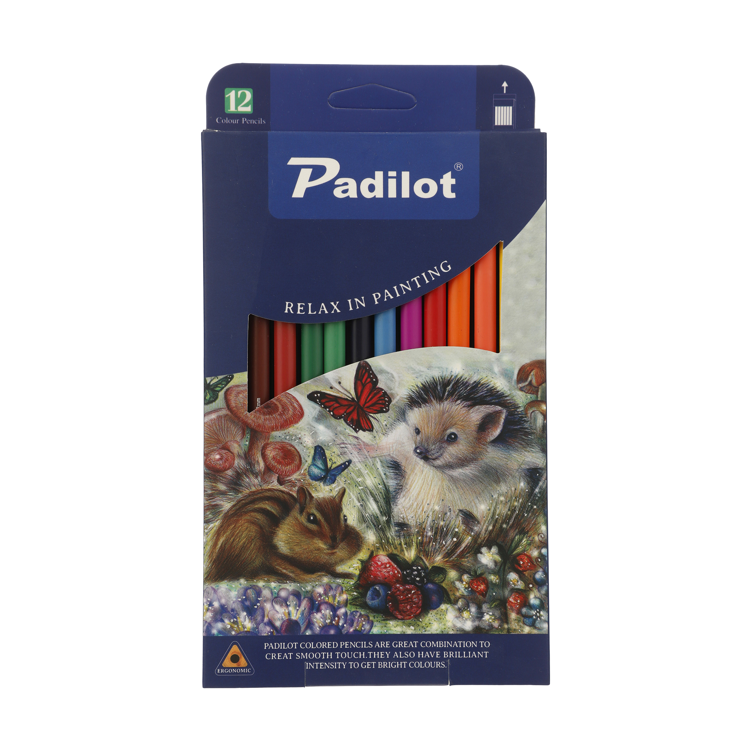 مداد رنگی 12رنگ پادیلوت مدلM-810212-4