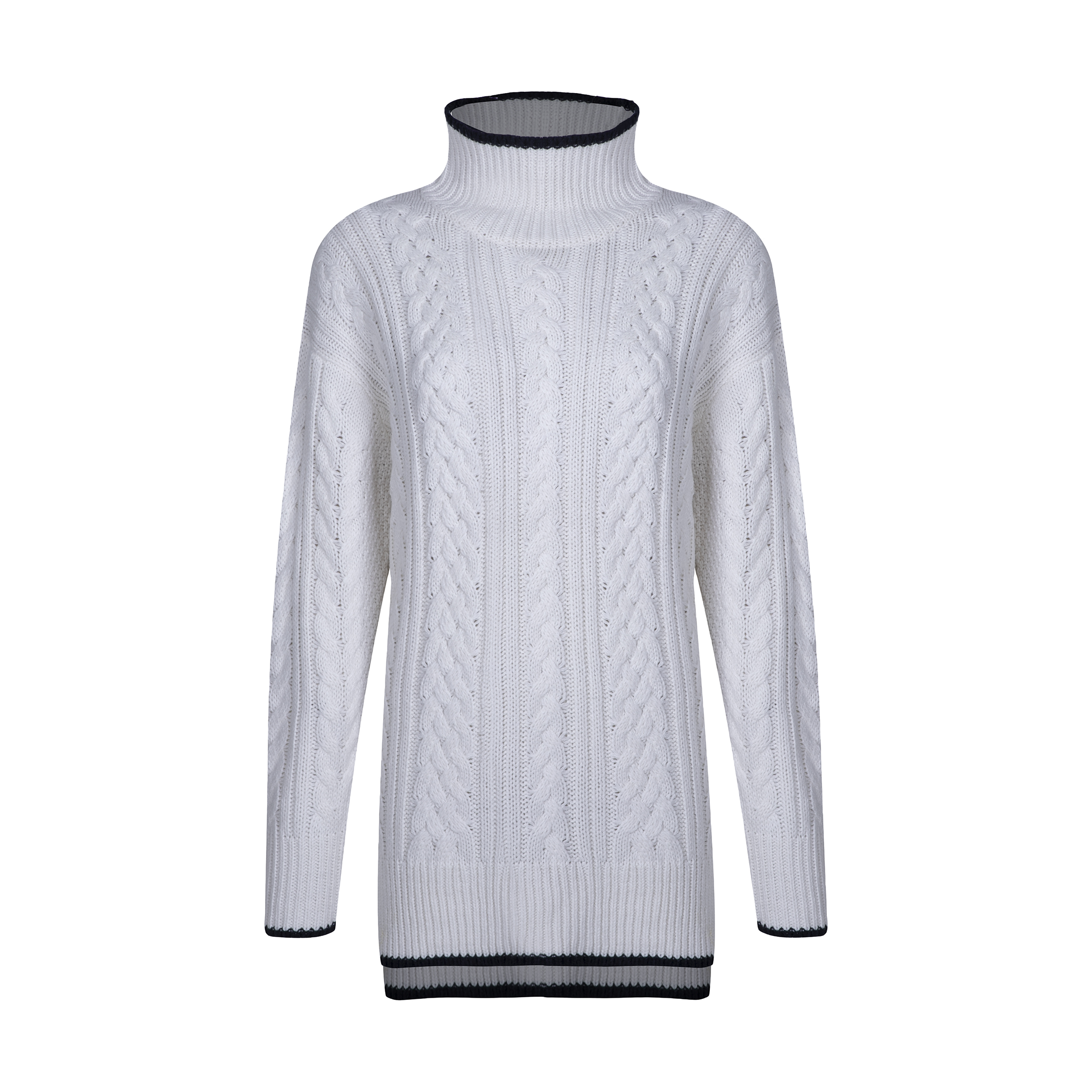 پلیور زنانه کالینز مدل CL1029306-OFF WHITE