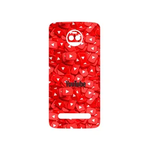MAHOOT Youtube Cover Sticker for Motorola Moto Z2 Force