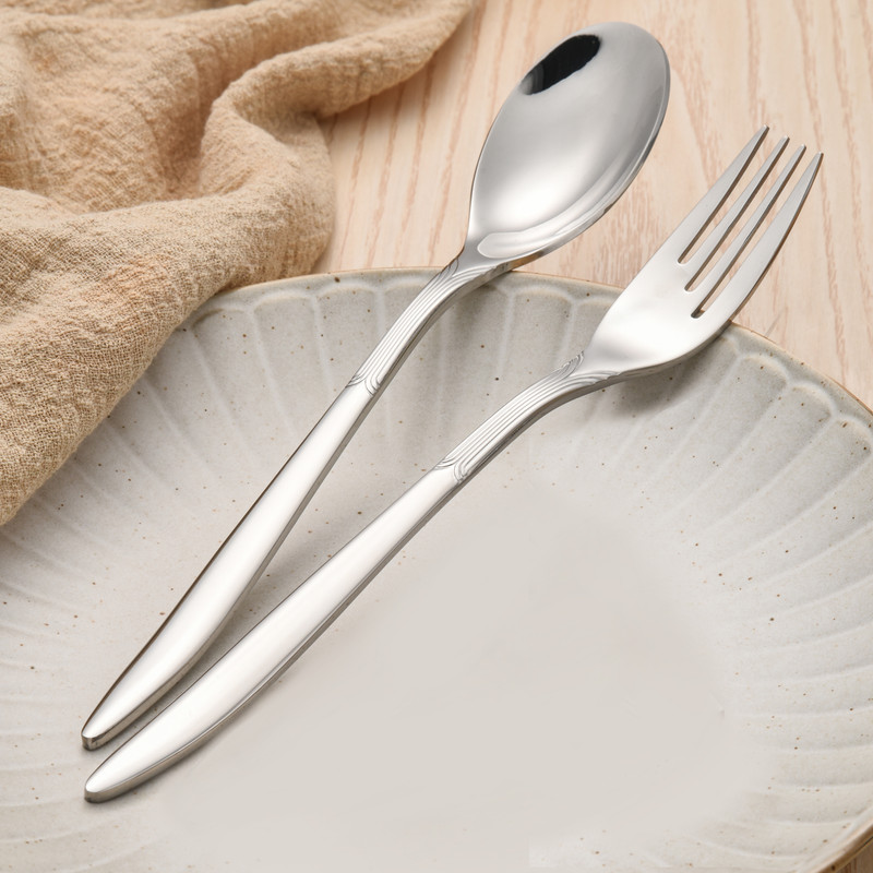 سرویس قاشق و چنگال 14 پارچه جی فی نی مدل 02