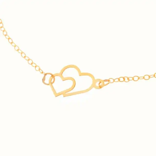 دستبند طلا 18 عیار زنانه الن نار مدل ELMB0957