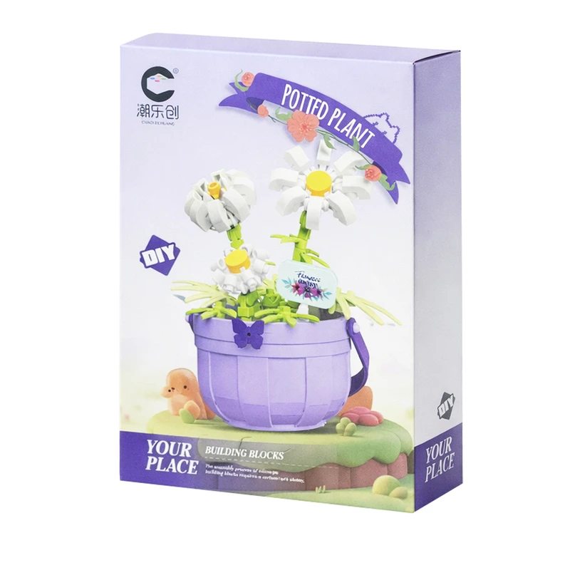 ساختنی 173 تکه مدل گل آلاله کد 7474