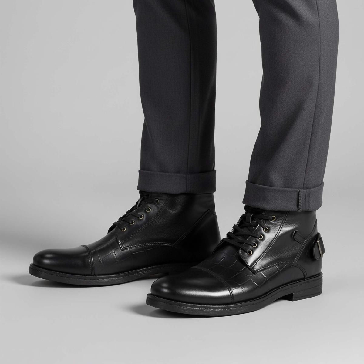 نیم بوت مردانه آلن شوز کد 4642 -  - 2