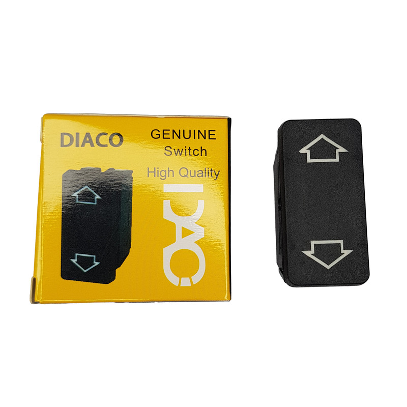 کلید شیشه بالابر دیاکو مدل غیر اتوماتیک کد DPN-304 مناسب برای پژو پارس