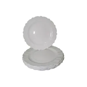 بشقاب غذاخوری مدل کنگره بسته 6 عددی 