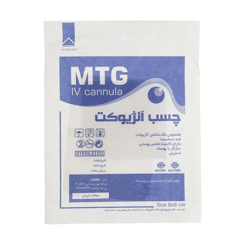 چسب آنژیوکت ام تی جی مدل Md04 بسته 25 عددی