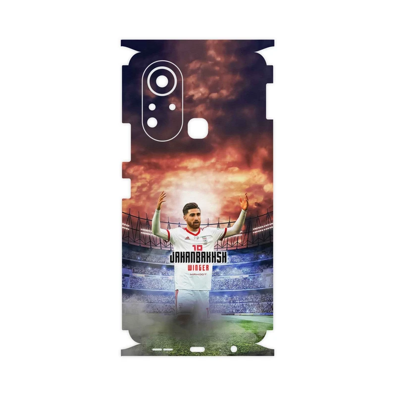 برچسب پوششی ماهوت مدل Alireza Jahanbakhsh-FullSkin مناسب برای گوشی موبایل اینفینیکس Hot 11s