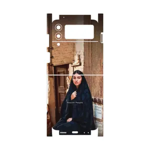 MAHOOT Portrait of an Iranian Woman-FullSkin Cover Sticker for Samsung Galaxy Z Flip3 5G