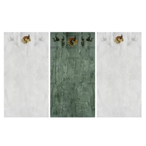 حوله آشپزخانه پاپیلا مدل P-76575 سایز 30x50 سانتی متر مجموعه 3 عددی
