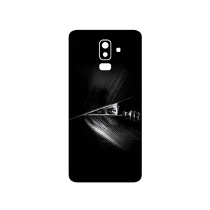 MAHOOT Black Portrait Cover Sticker for Samsung Galaxy J8