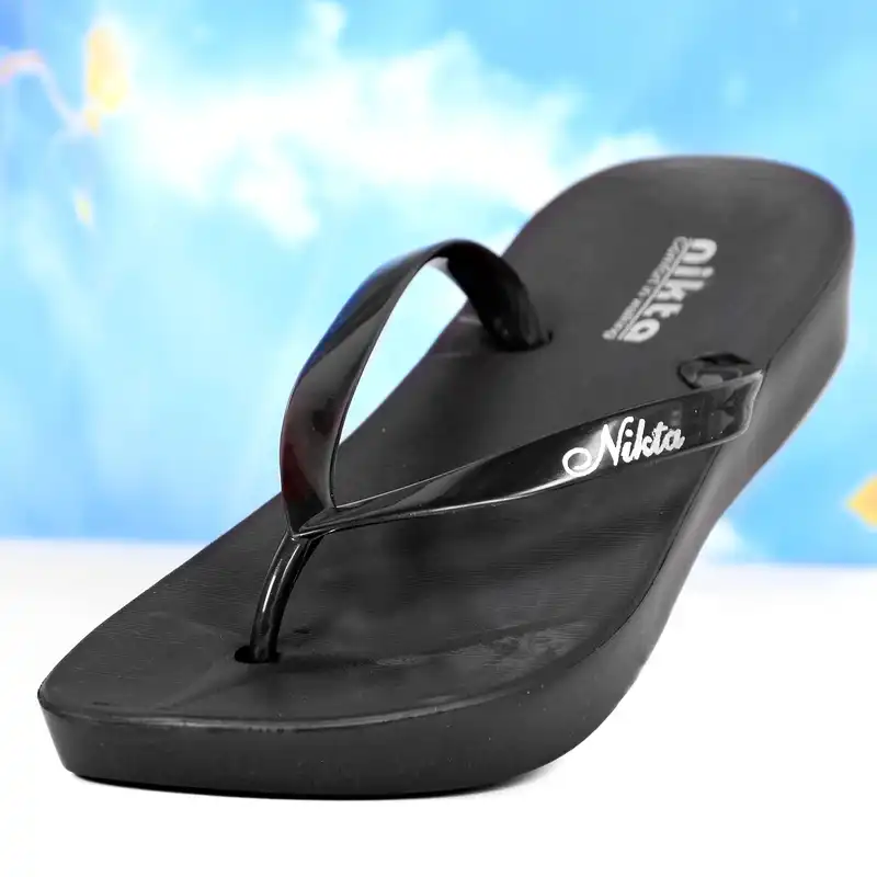 دمپایی لاانگشتی زنانه نیکتا مدل BK.2048