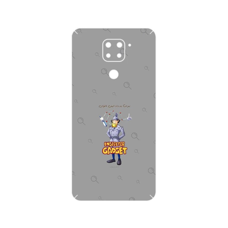 برچسب پوششی ماهوت مدل Inspector Gadget مناسب برای گوشی موبایل شیائومی Redmi Note 9