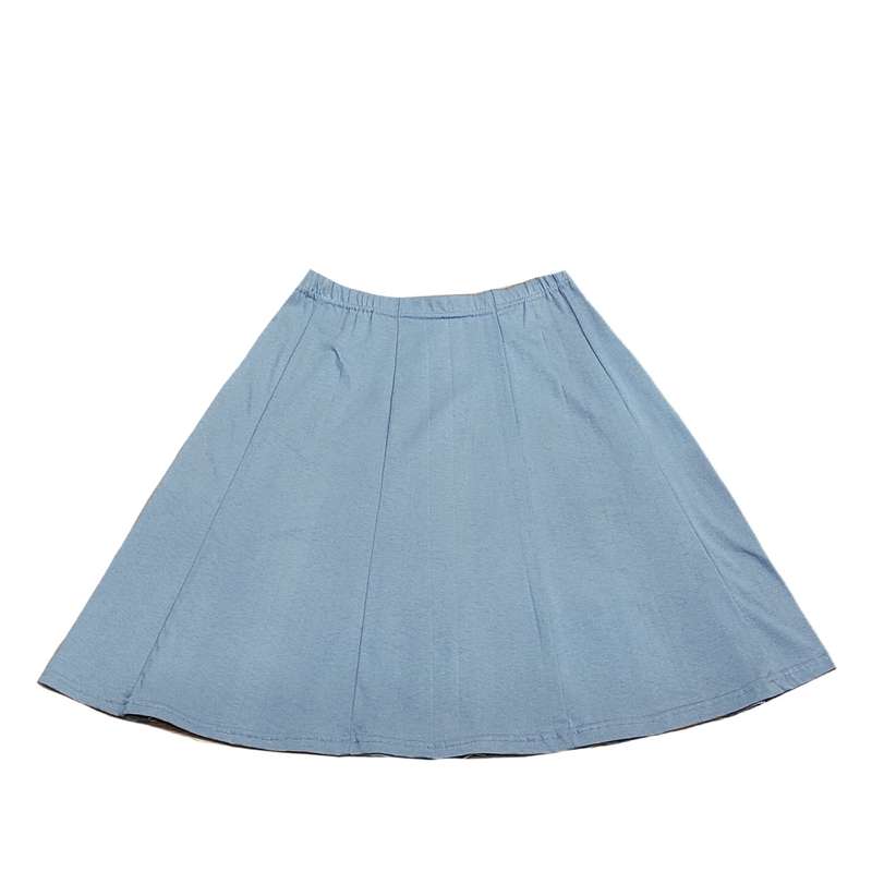 دامن زنانه مدل کلوش رنگ طوسی