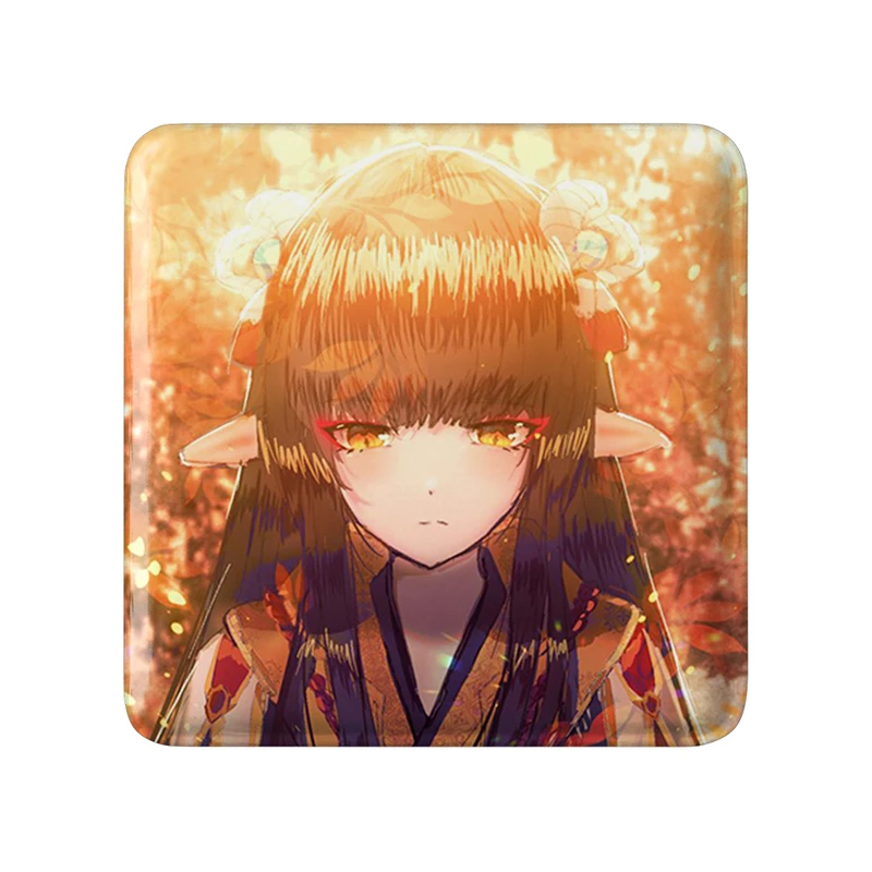 مگنت خندالو طرح بازی شکارچی هیولا (Monster Hunter) مدل مربعی کد 33267