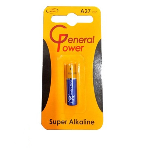 تصویر باتری 27A جنرال پاور مدل Super Alkaline