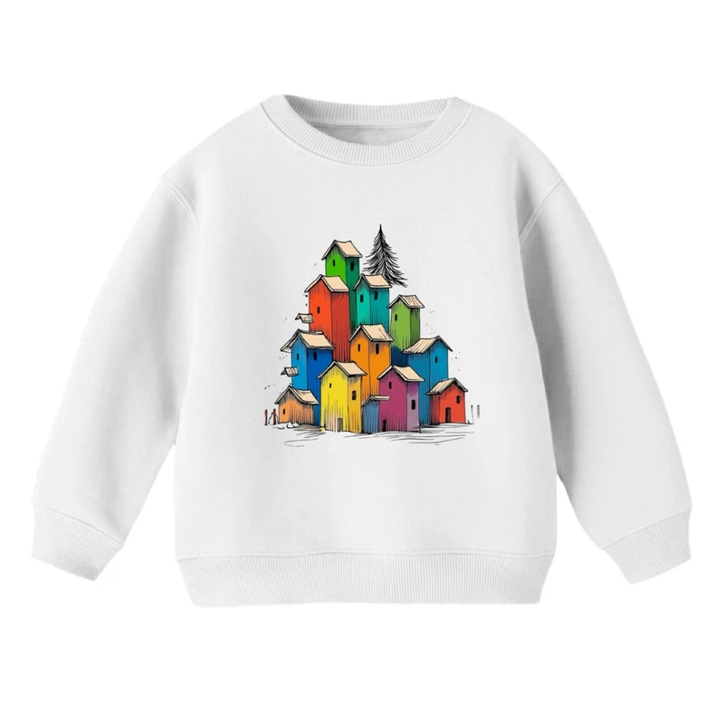 سویشرت بچگانه مدل خونه ها