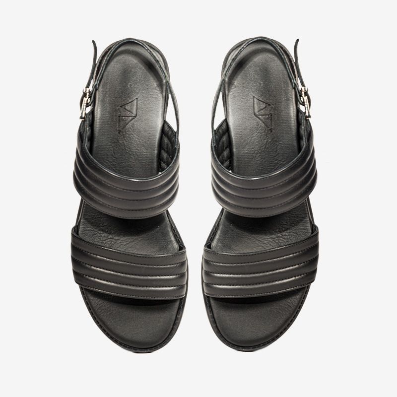 صندل زنانه چرم مشهد مدل J2626 - - 3