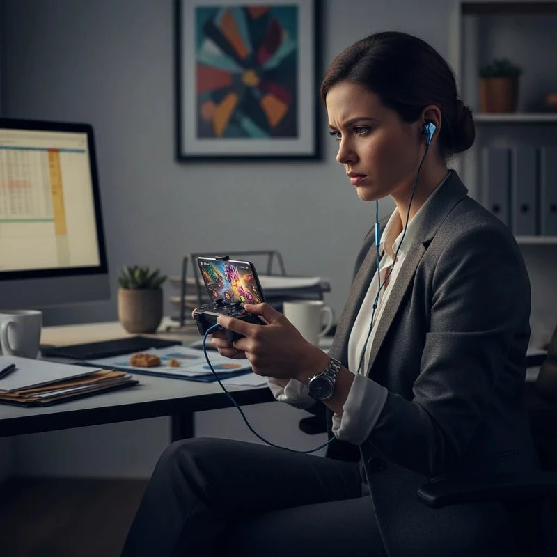دسته بازی بی‌سیم ریمکس مدل D5340 با اتصال Bluetooth 