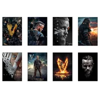 پوستر کارنيکا طرح وایکینگ‌ها Vikings کد 47987 مجموعه 8 عددی