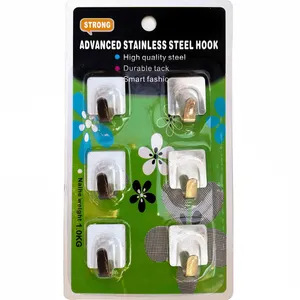 قلاب آویز هوک مدل بیضی بسته 6 عددی