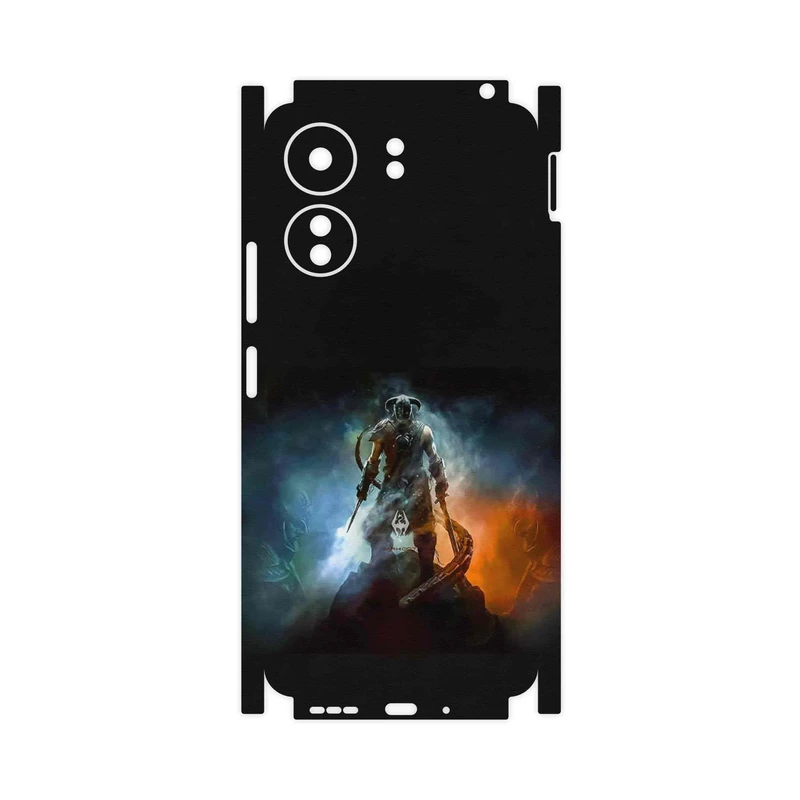 برچسب پوششی ماهوت مدل Skyrim Game Series-FullSkin مناسب برای گوشی موبایل شیائومی Redmi 13C