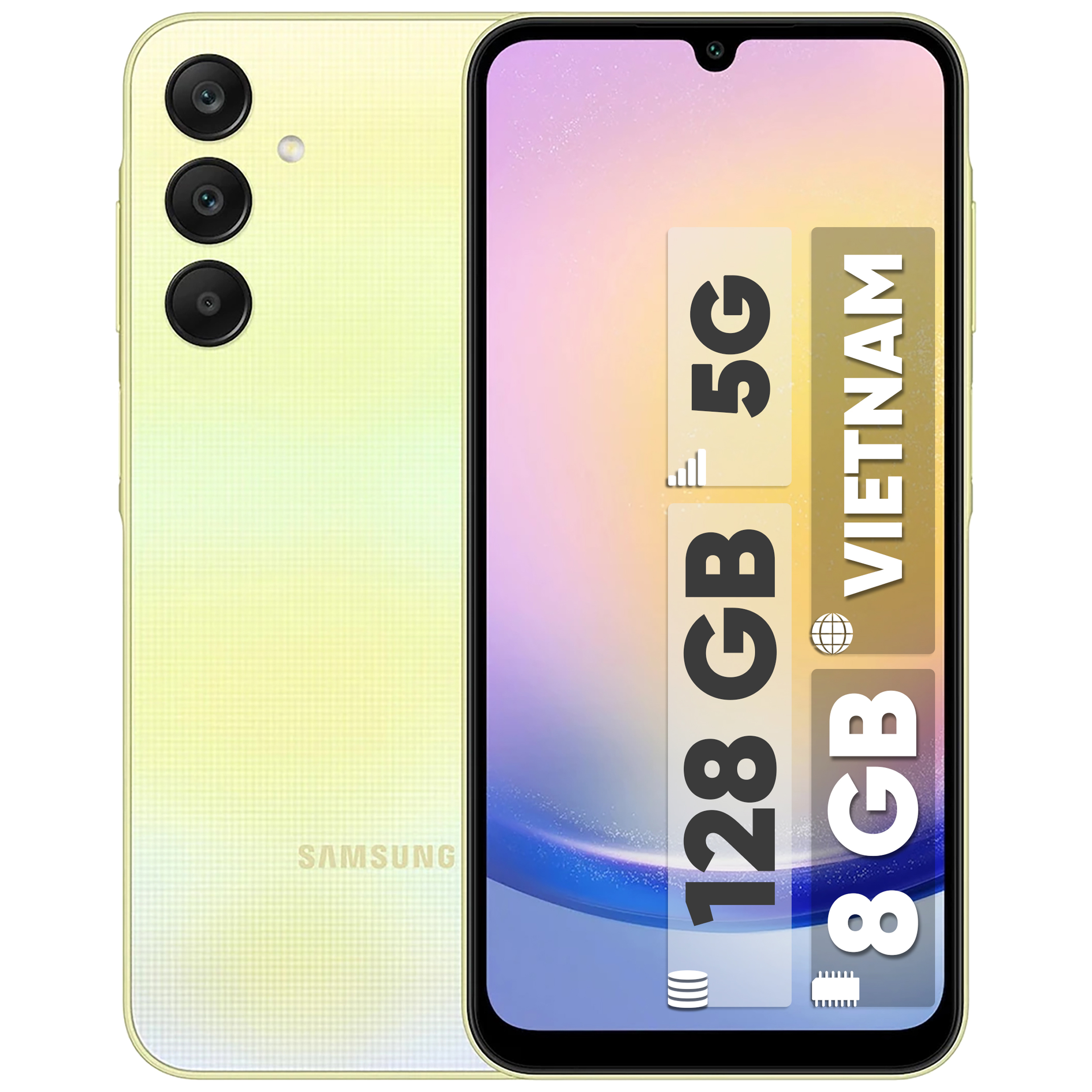 گوشی موبایل سامسونگ مدل Galaxy A25 دو سیم کارت ظرفیت 128 گیگابایت و رم 8 گیگابایت - ویتنام