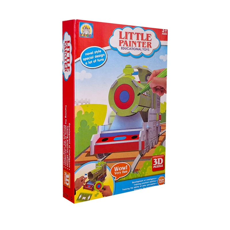 ساختنی 16 تکه مدل لوکوموتیو 