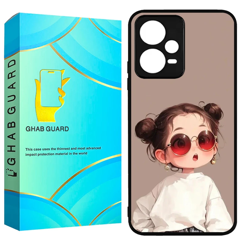 کاور قاب گارد طرح دختر مدل GCHPX5P مناسب برای گوشی موبایل شیائومی Poco X5 Pro 5G