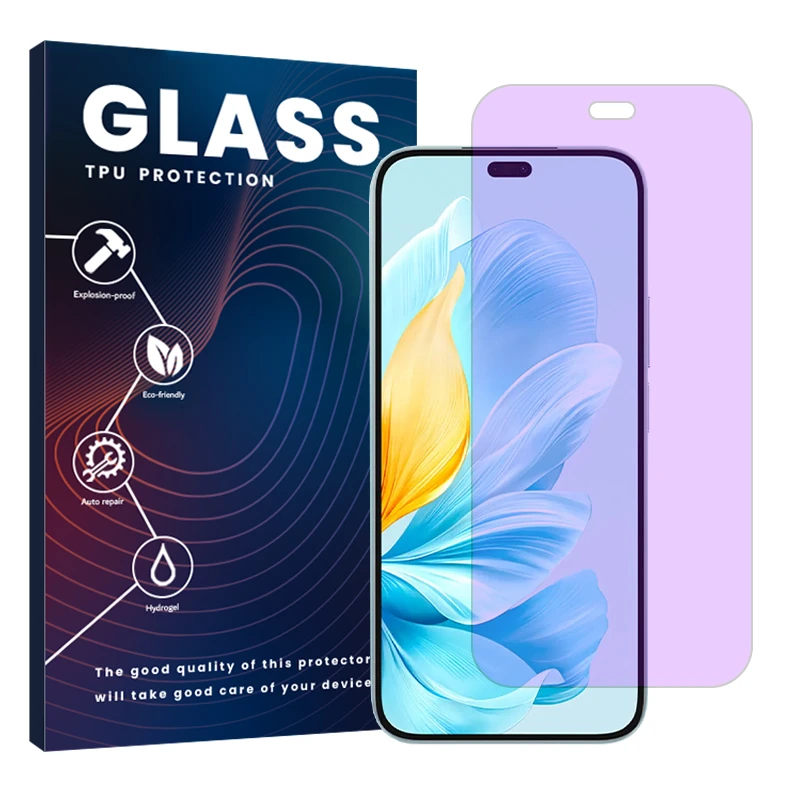 محافظ صفحه نمایش ضد اشعه بنفش گلس مدل Eye Care مناسب برای گوشی موبایل آنر 200 Lite