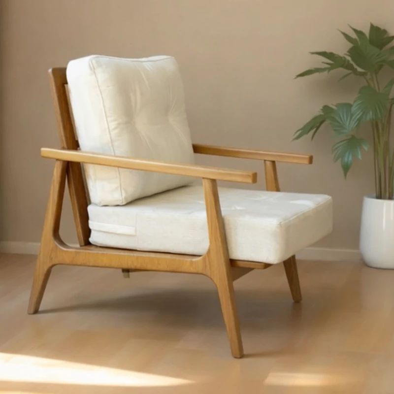 مبل راحتی یک نفره مدل مینیمال کد A02