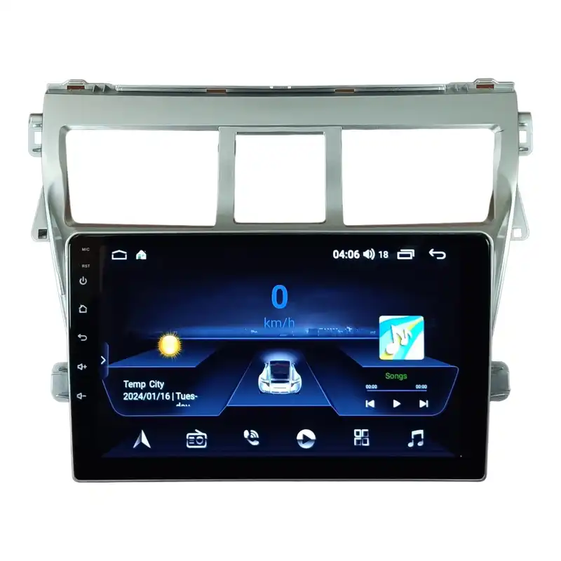 پخش کننده تصویری خودرو مدل اندروید Golden24 مناسب برای تویوتا یاریس