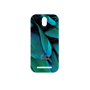 MAHOOT Green Feather Cover Sticker for HTC Desire 500