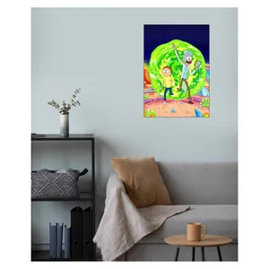 پوستر گوفی مدل انیمیشن ریک و مورتی طرح Rick and Morty کد GREE36