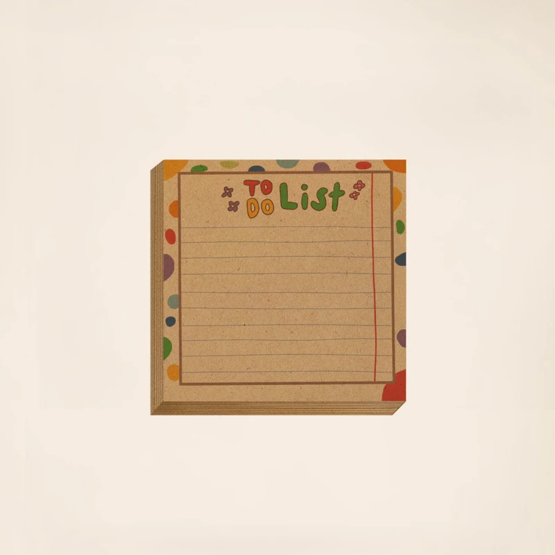 کاغذ یادداشت مریخ مدل Circle 1037 سایز ۹×۹ سانتیمتر 