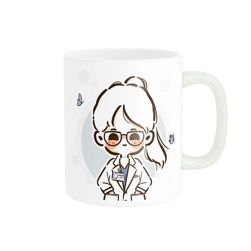 ماگ پادآفرین مدل روز پرستار مبارک کد p1710