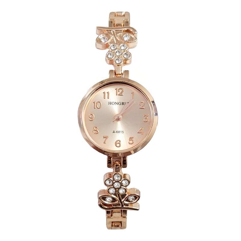 ساعت مچی عقربه ای دخترانه مدل شکوفه ساعت مچی عقربه ای دخترانه مدل شکوفه
