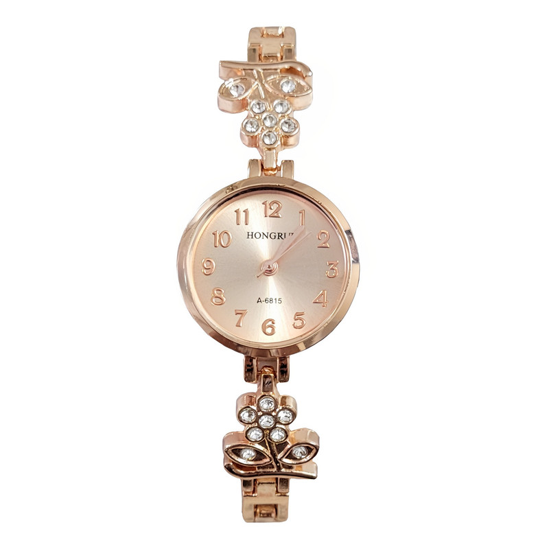 ساعت مچی عقربه ای دخترانه مدل شکوفه ساعت مچی عقربه ای دخترانه مدل شکوفه