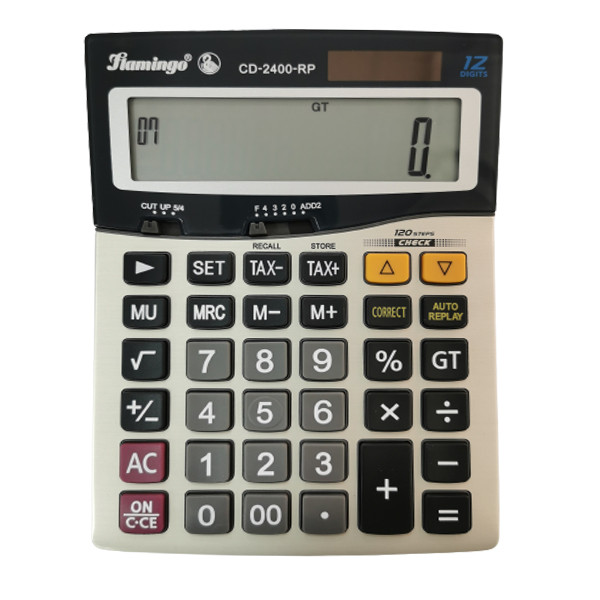 ماشین حساب فلامینگو مدل CD-2400-RP کد 120