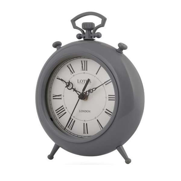 ساعت رومیزی لوتوس مدل BS-500-COOLGRAY-SAN LUIS