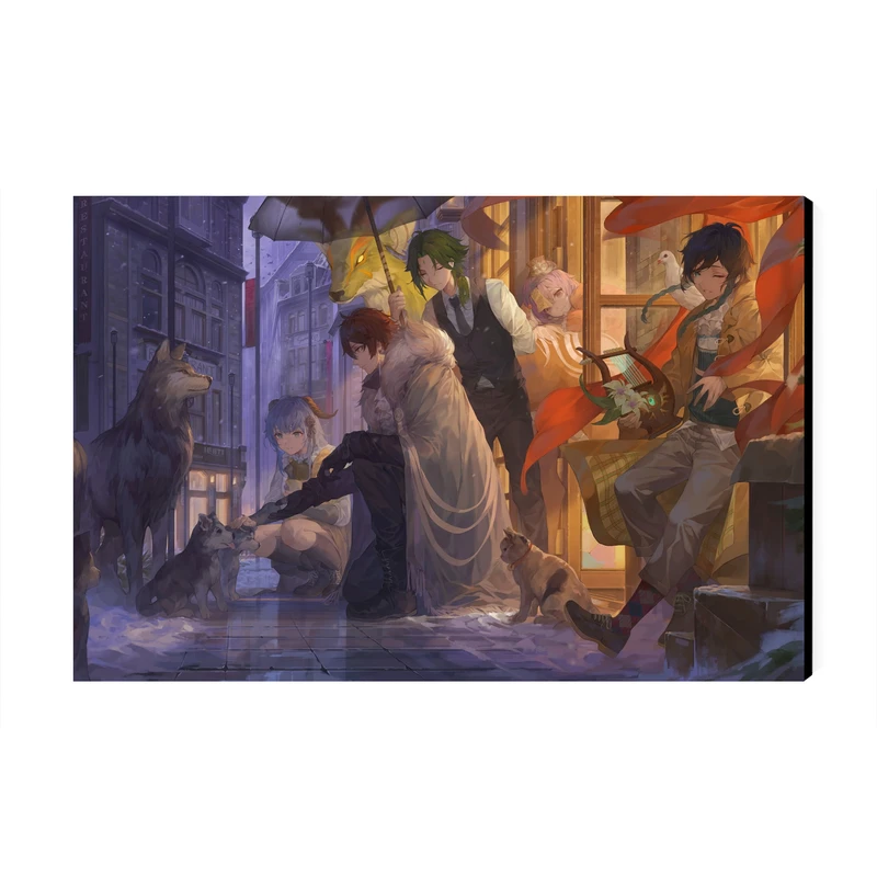 تابلو شاسی عرش مدل نیروی گنشین Genshin Impact کد As1513