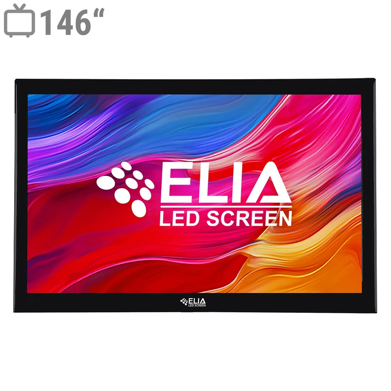 تلویزیون ال ای دی ایلیا مدل 146MEGATV سایز 146 اینچ