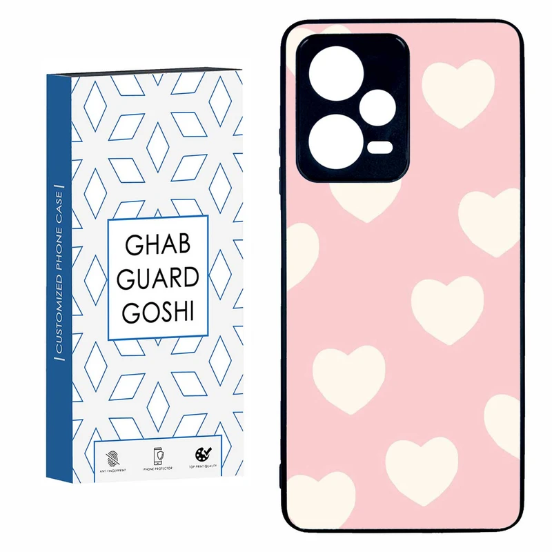 کاور قاب گارد گوشی طرح قلب کد TPU-044 مناسب برای گوشی موبایل شیائومی  REDMI NOTE 12 PRO 5G