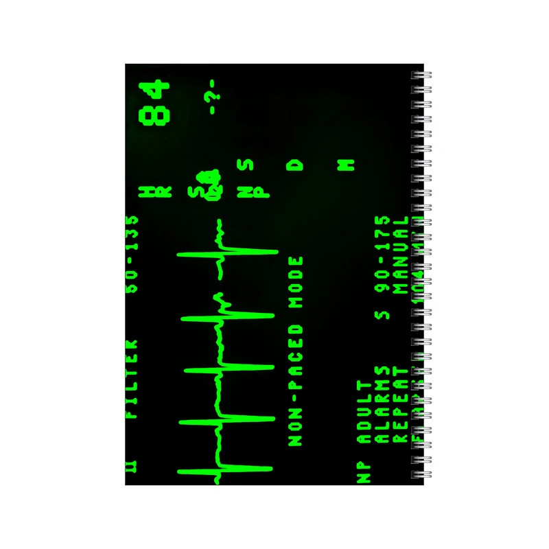 دفتر مشق 50 برگ بامبیلیپ طرح نوارقلب کد 0494261