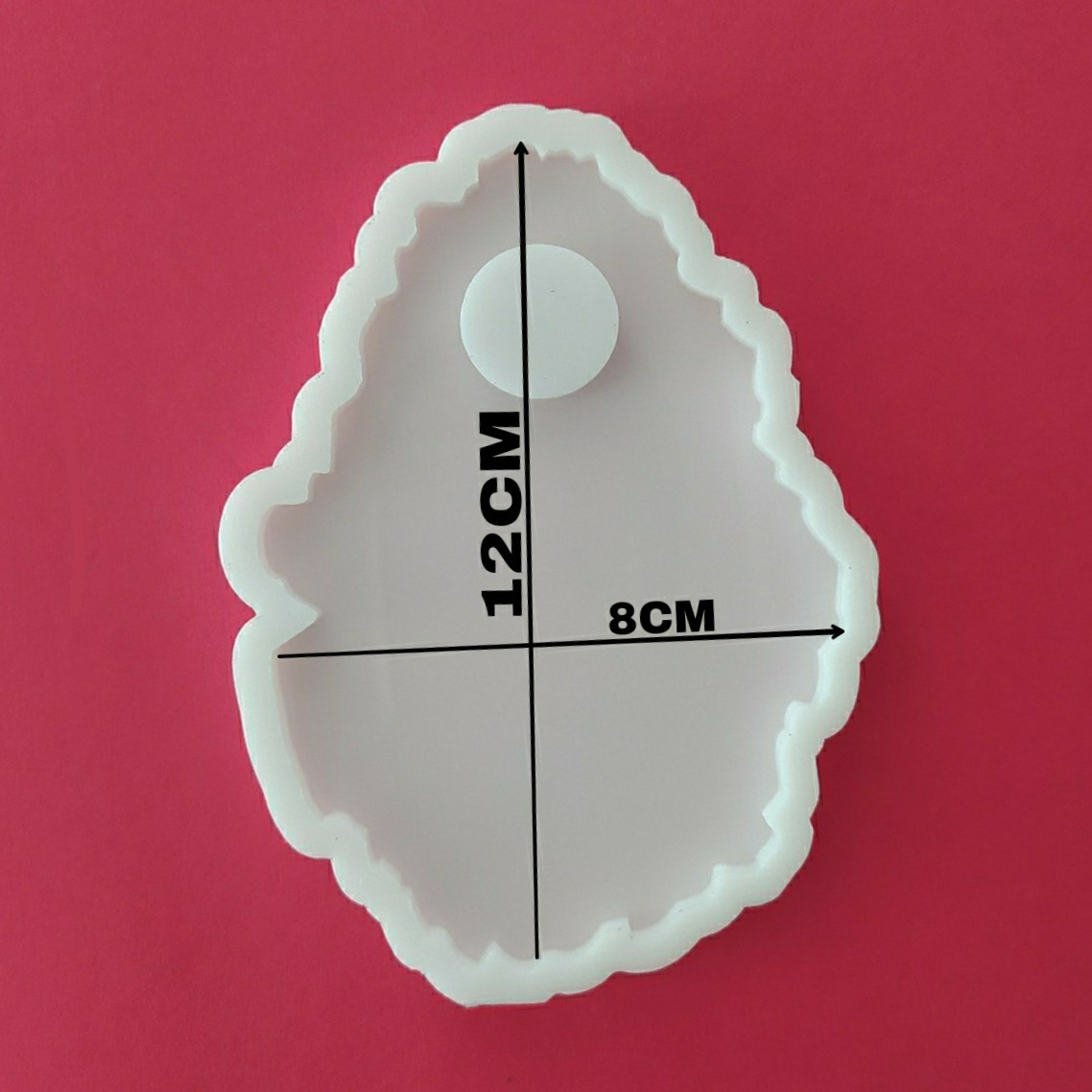 قالب رزین مدل پالت میکآپ  طرح ژئود