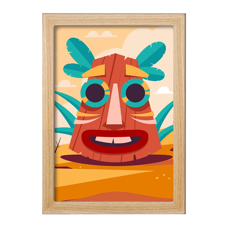 تابلو خندالو مدل آفریقا Africa کد 29834