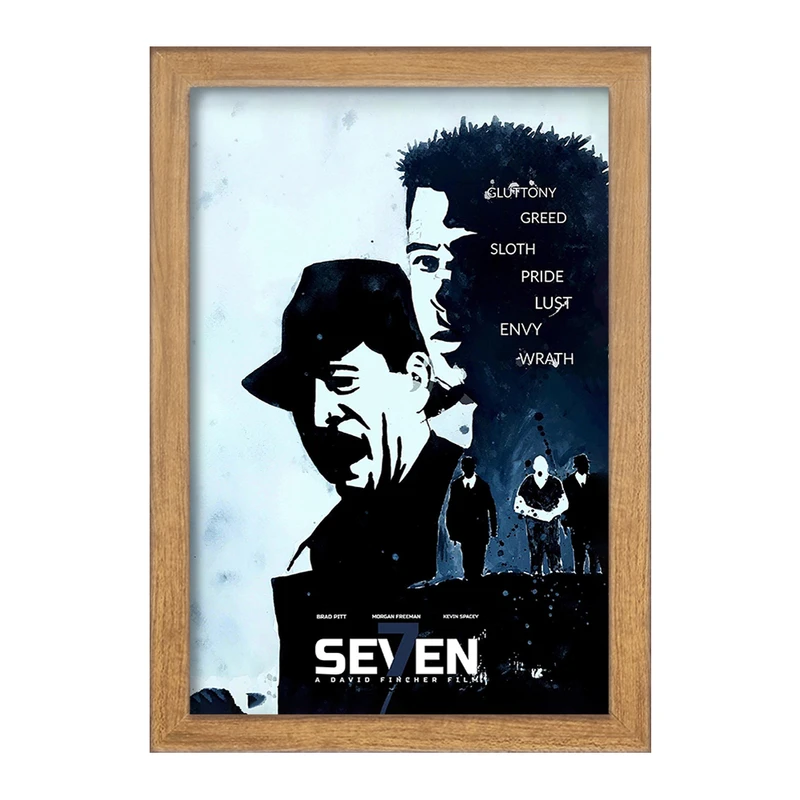 تابلو خندالو مدل هفت (Se7en) کد F11361