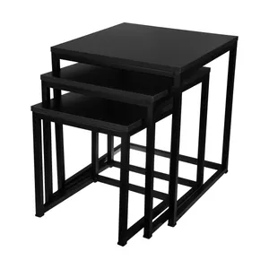 میز عسلی مدل CT-01 مجموعه سه عددی 