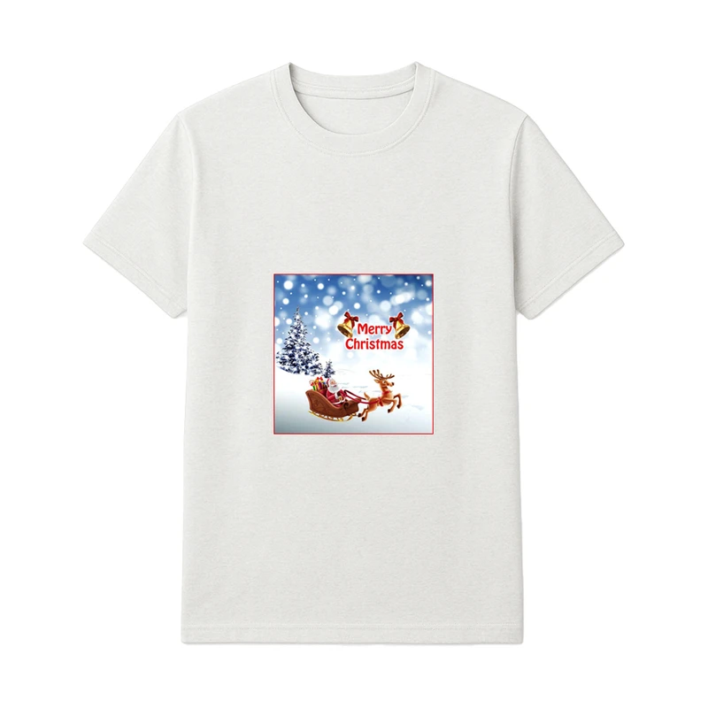 تی‌شرت آستین کوتاه پسرانه مدل کریسمس 03