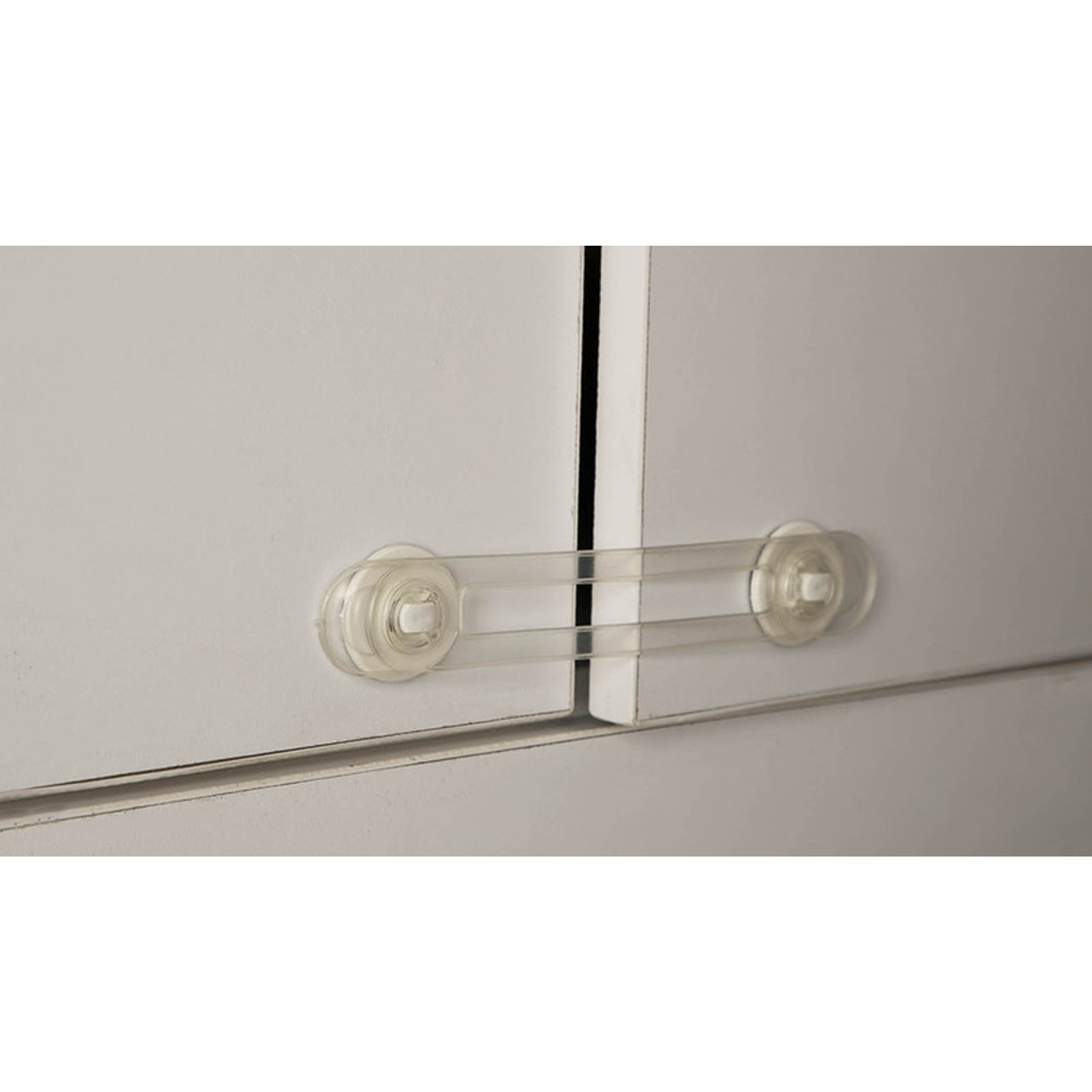 قفل درب کابینت پویا مدل Home Safety Kit شش بسته 2 عددی قفل درب کابینت پویا مدل Home Safety Kit شش بسته 2 عددی