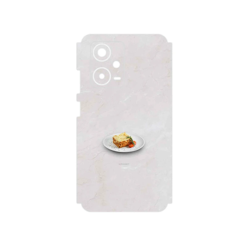 برچسب پوششی ماهوت مدل Lasagne مناسب برای گوشی موبایل شیائومی Redmi Note 12 Pro Plus
